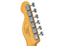 Vintage REVO Series 'Surfmaster' Thinline Twin Electric Guitar Trans Orange Vintage REVO Series 'Surfmaster' Thinline Twin Electric Guitar Trans Orange